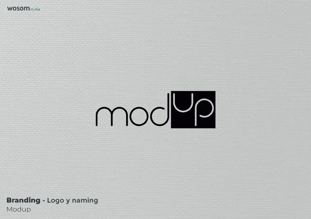 modup - logo y naming