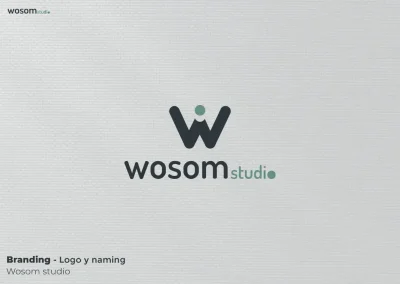 Wosom Studio – Logo y Naming