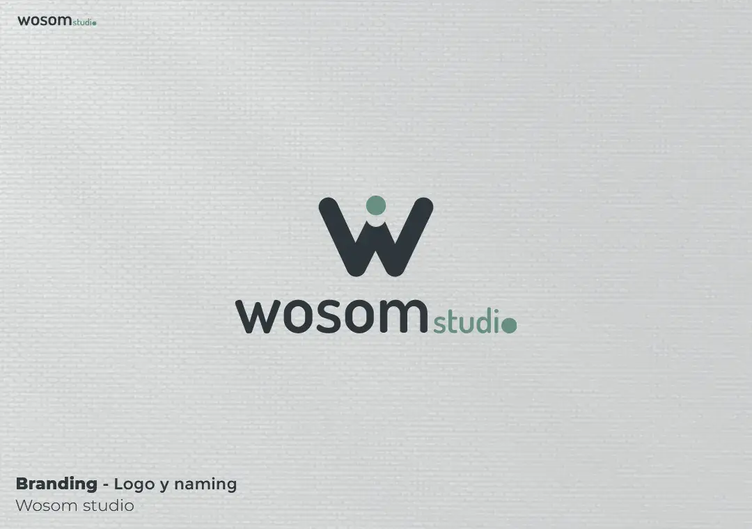 wosom_studio - logo y naming